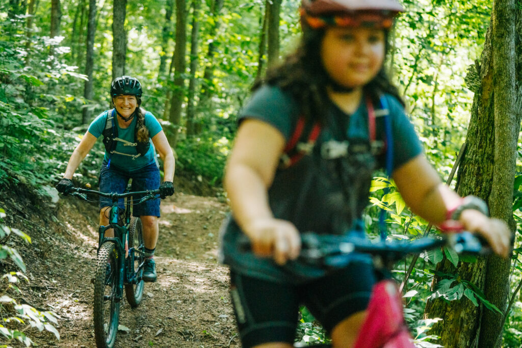 spring trip biking through the Smokies