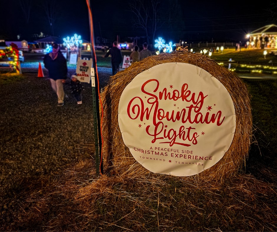 Smoky Mountain Lights Sign