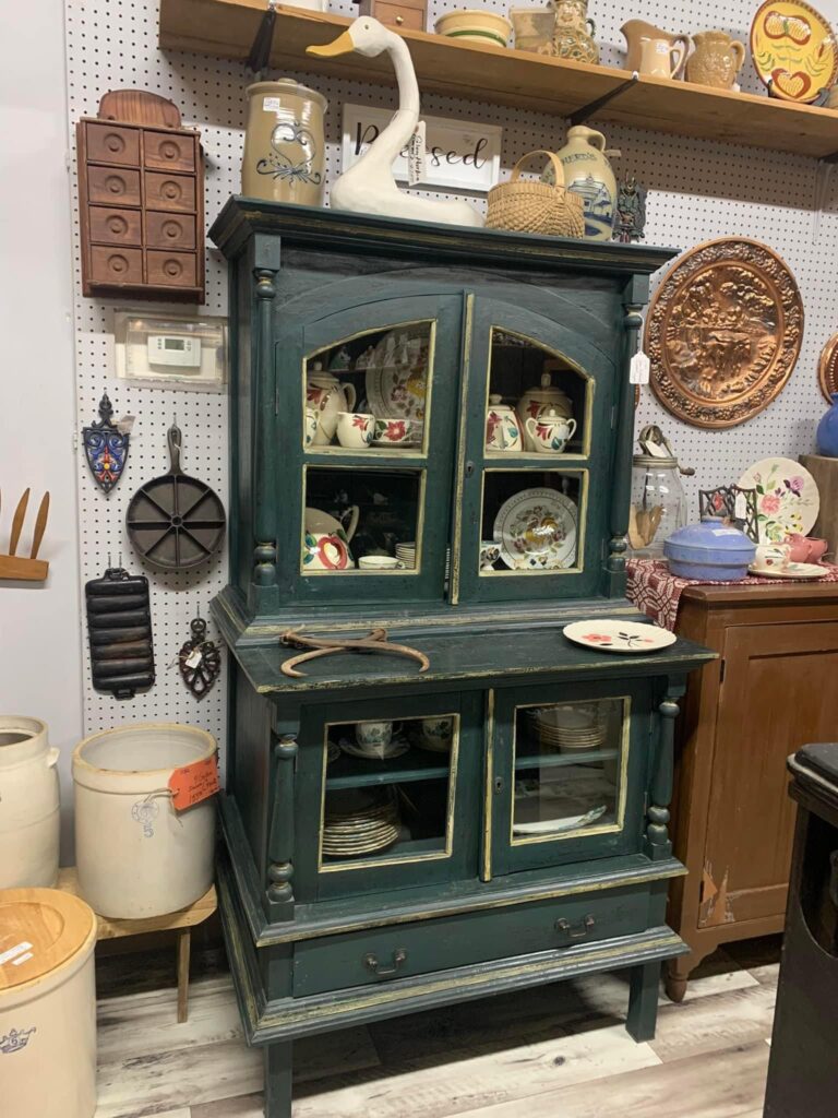 Antique hutch at Rivermill Antique Mall