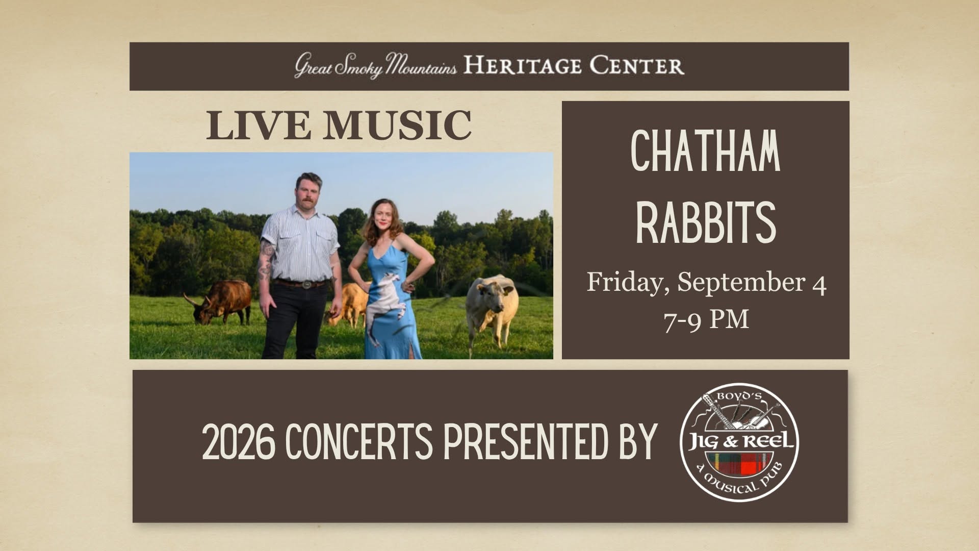 Live Music: Chatham Rabbits